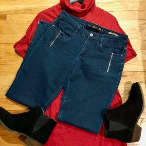 Zara Skinny Jeans with Zippers